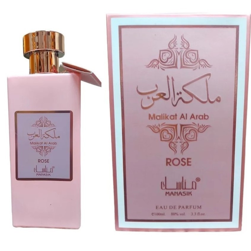eau de parfum femme 100ml ARABE malikat al arab rose