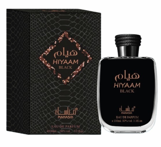 eau de parfum homme 100ml ARABE Hiyaam Black