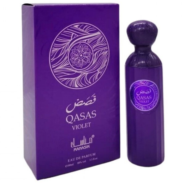 eau de parfum femme 100ml ARABE Qasas Violet