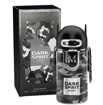 eau de toilette homme 100ml MONTAGE Dark Spirit Army