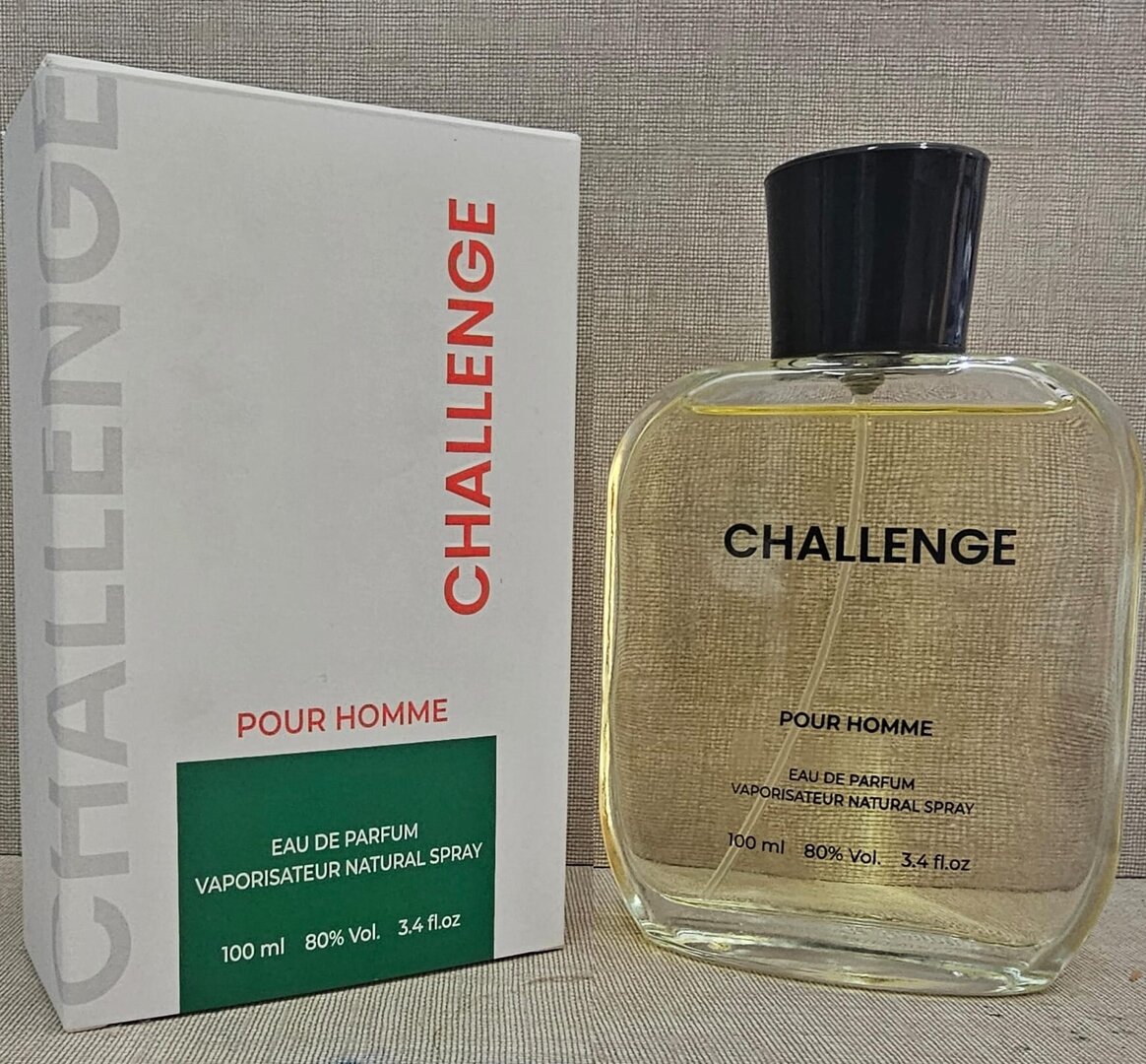 eau de toilette homme 100ml INDIA Challenge