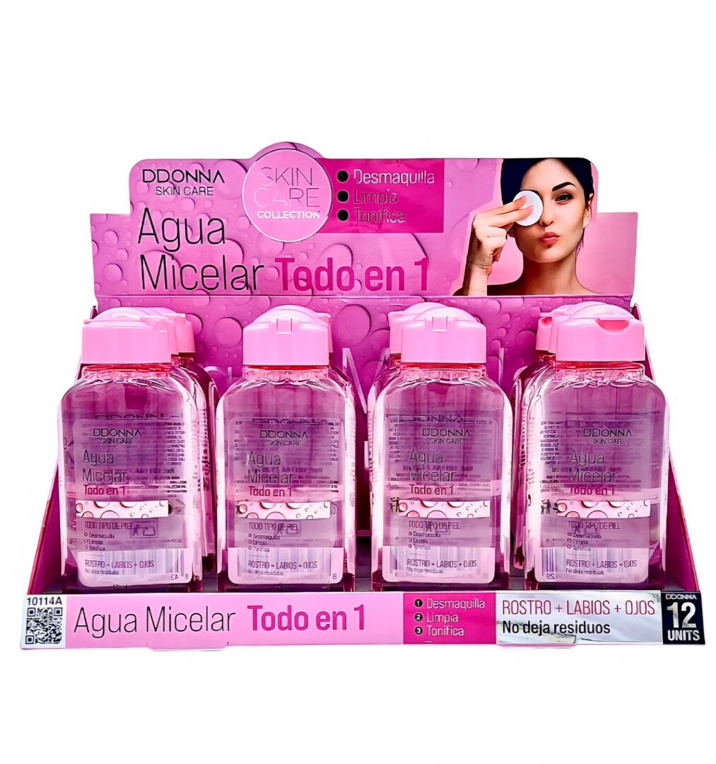 Agua Micelar All In One (1,35 €‚ UNIDAD) PACK 12 D'DONNA