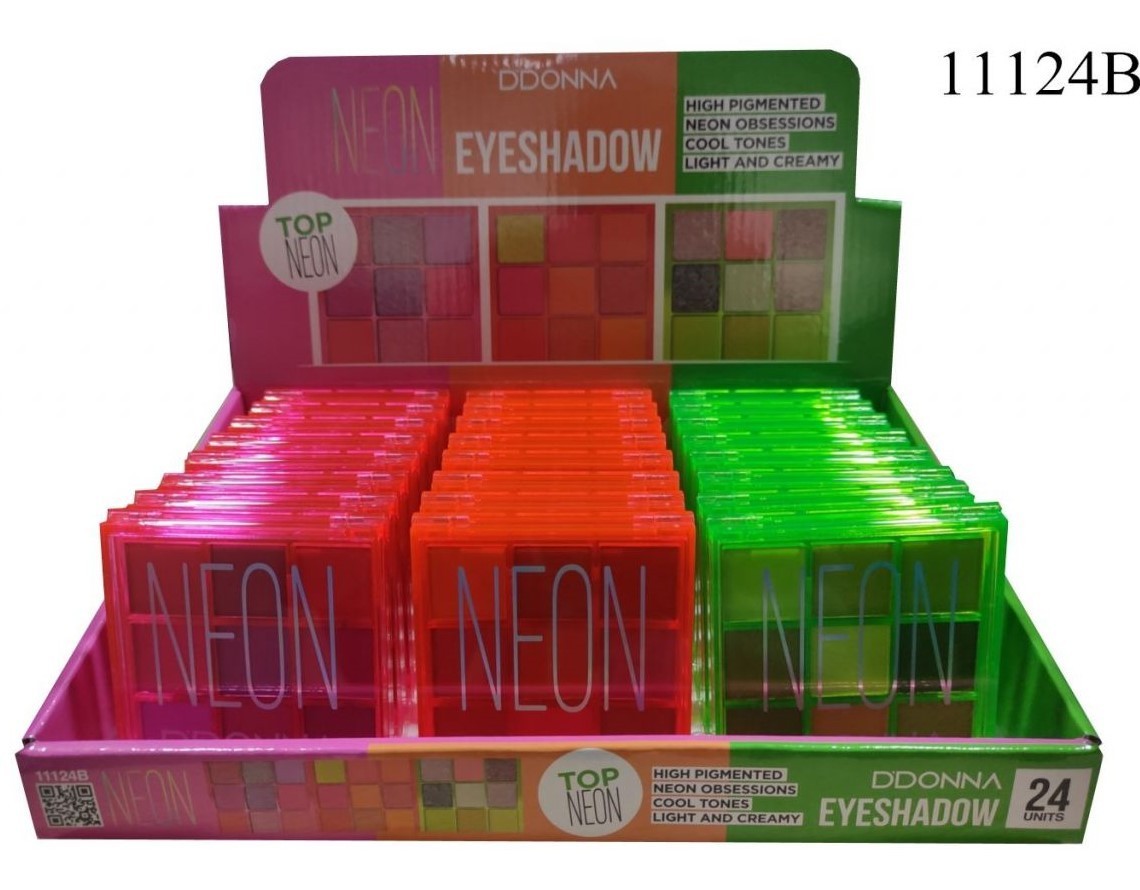 SOMBRA DE OJOS NEON(0.95€ UNIDAD) PACK 24 D'DONNA