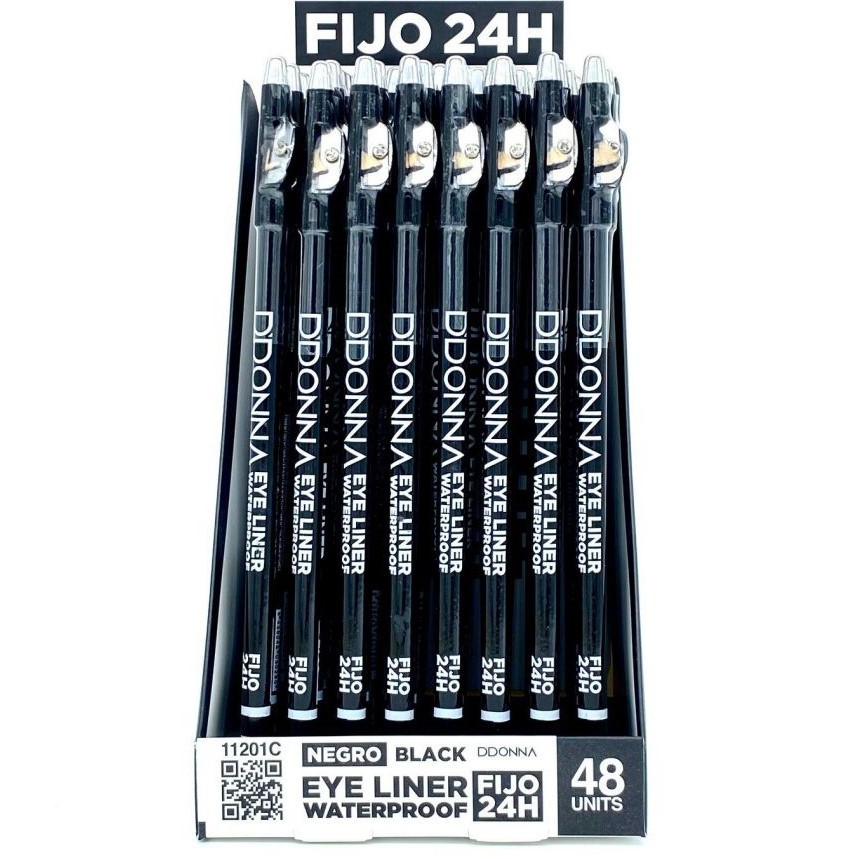 Perfilador De Ojos Waterproof Negro(0.35€ UNIDAD) PACK 48 D'DONNA