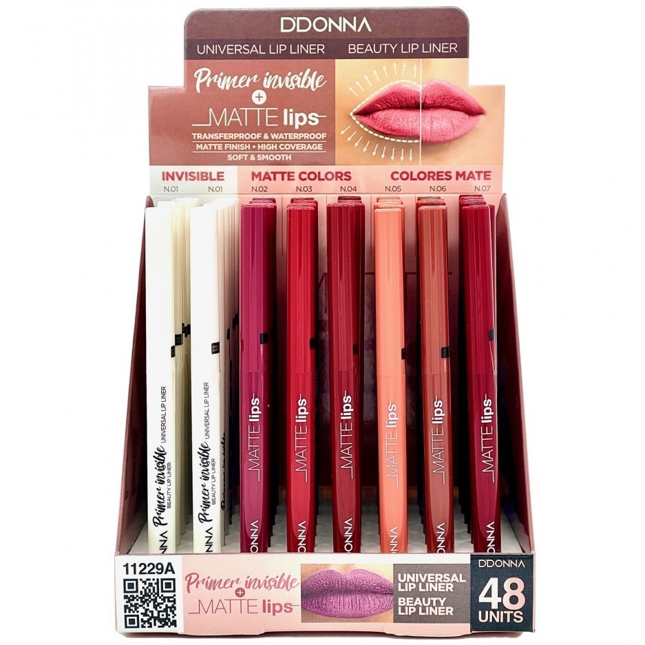 PERFILADOR LABIOS(0.49€ UNIDAD)PACK 48 D'DONNA