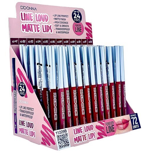 PERFILADOR LABIOS(0.49€ UNIDAD)PACK 72 D'DONNA