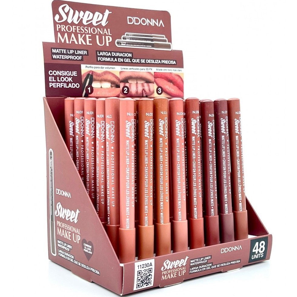 LAPIZ DE LABIOS (0,41 € UNIDAD) PACK 48 D'DONNA