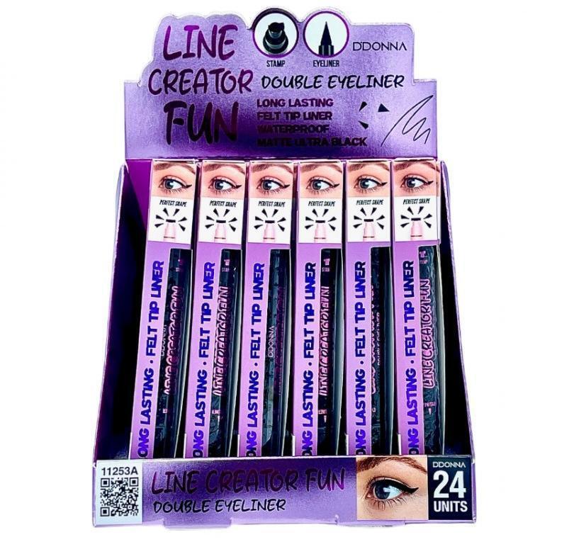 EYELINER CREATOR FU (0.60€ UNIDAD) PACK 24 D'DONNA