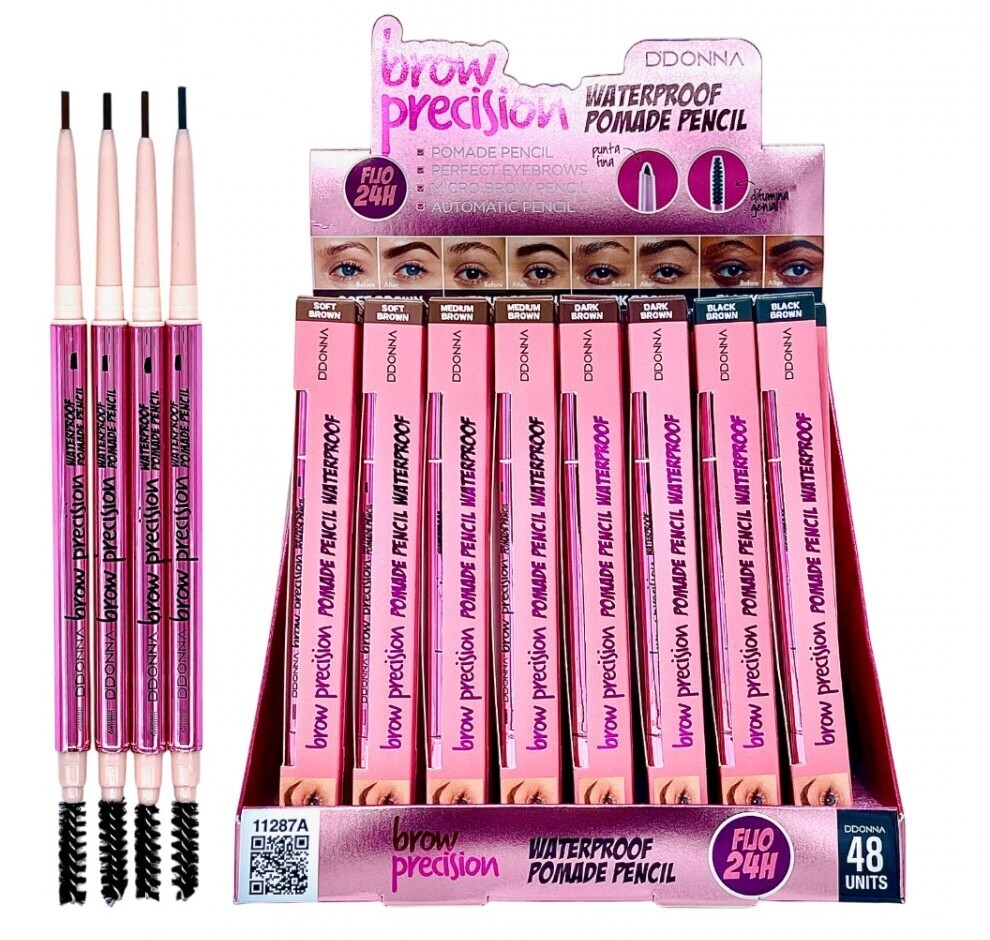 EYEBROW PRECISION + BROW (0,55 € UNIDAD) PACK 48 D'DONNA