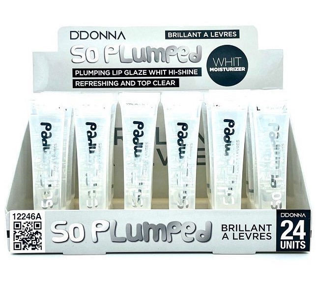 LIPGLOSS HIDRATANTE Y VOLUMINOSO (0.59€ UNIDAD) PACK 24 D'DONNA
