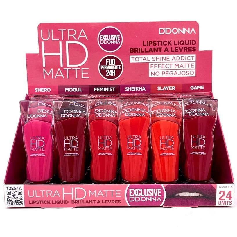 BRILLO LABIOS (0.79€ UNIDAD) PACK 24 D'DONNA