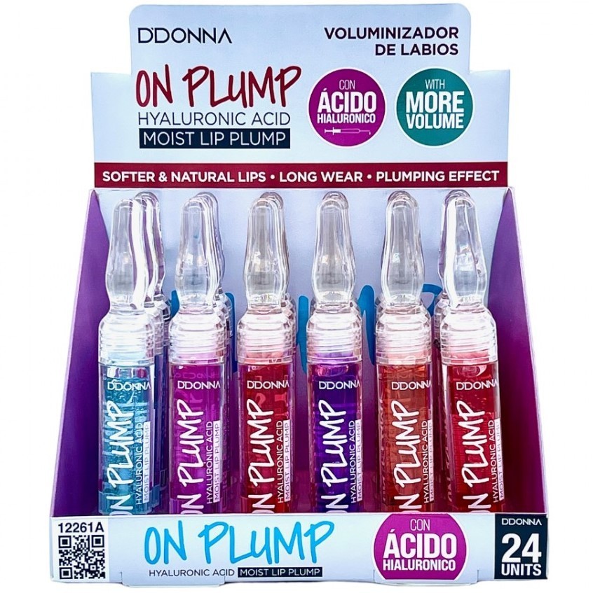 BRILLO LABIOS (0.65€ UNIDAD) PACK 24 D'DONNA