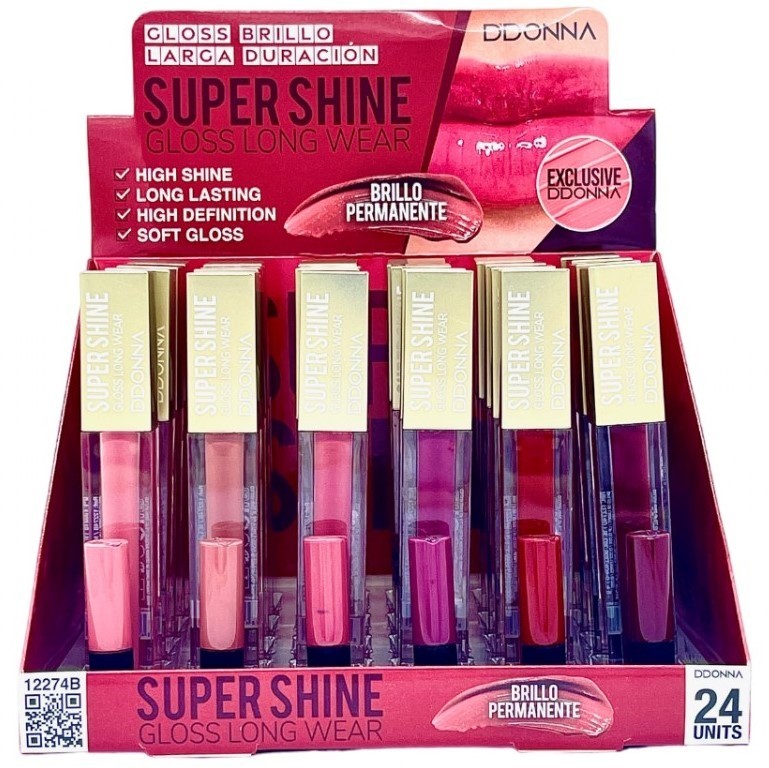 BRILLO LABIOS (0.79€ UNIDAD) PACK 24 D'DONNA