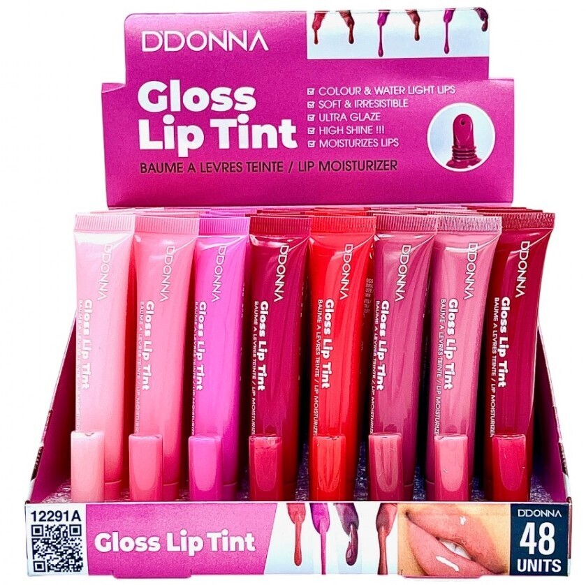 GLOSS LIP TINT (0.60€ UNIDAD) PACK 48 D'DONNA