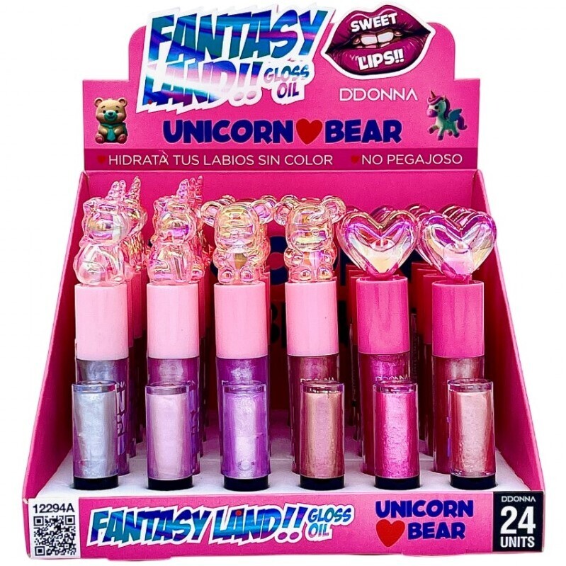 BRILLO LABIOS (0.70€ UNIDAD) PACK 24 D'DONNA
