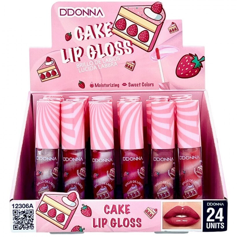 BRILLO LABIOS (0,80 € UNIDAD) PACK 24 D'DONNA