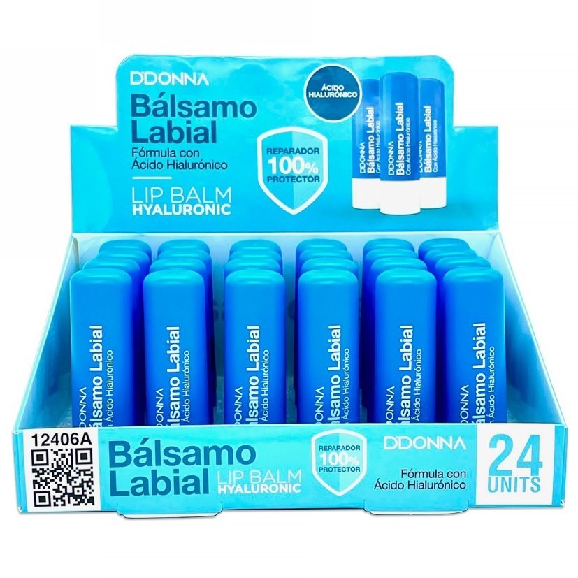 BALSAMO LABIAL (0.50€ UNIDAD)PACK 24 D'DONNA