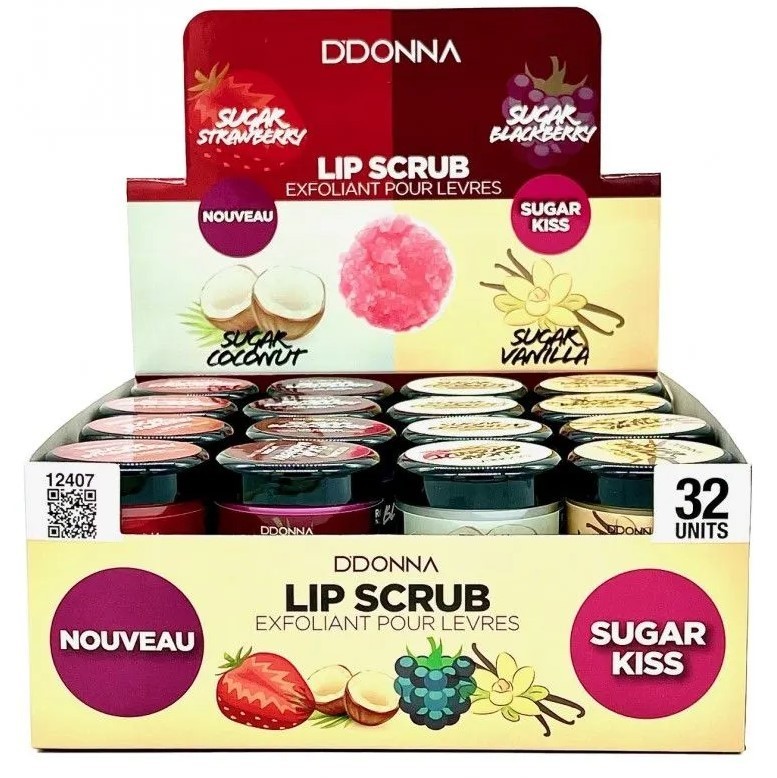 EXFOLIANTE LABIAL (0.69€ UNIDAD)PACK 32 D'DONNA