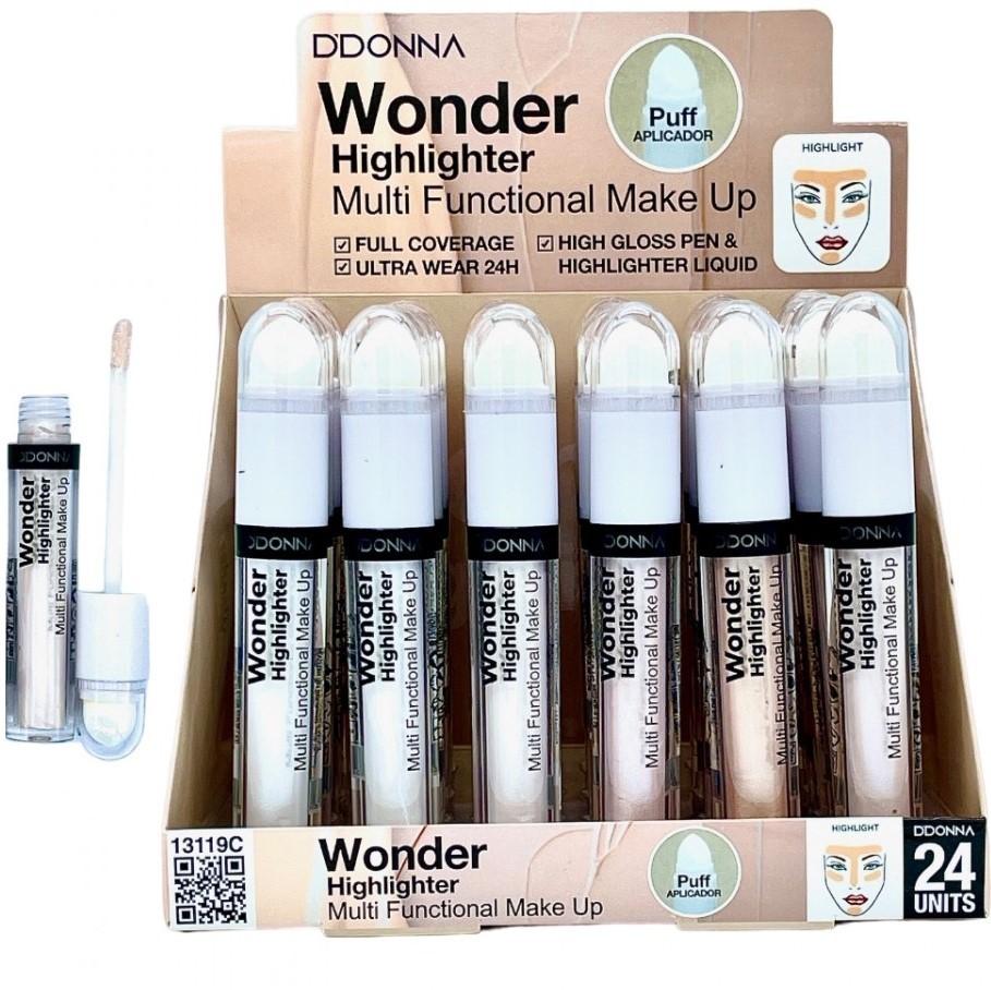 MAQUILLAJE FLUIDO (0.85€‚ UNIDAD) PACK 24 D'DONNA