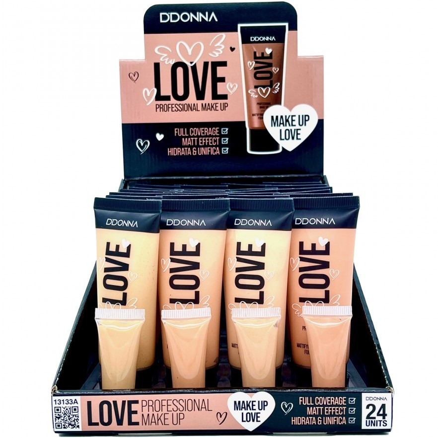 MAQUILLAJE FLUIDO(0.95€‚ UNIDAD) PACK 24 D'DONNA