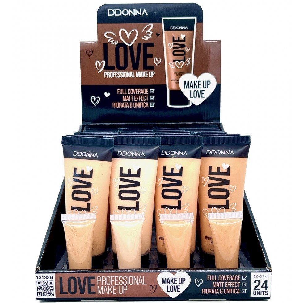 MAQUILLAJE FLUIDO(0.95€‚ UNIDAD) PACK 24 D'DONNA