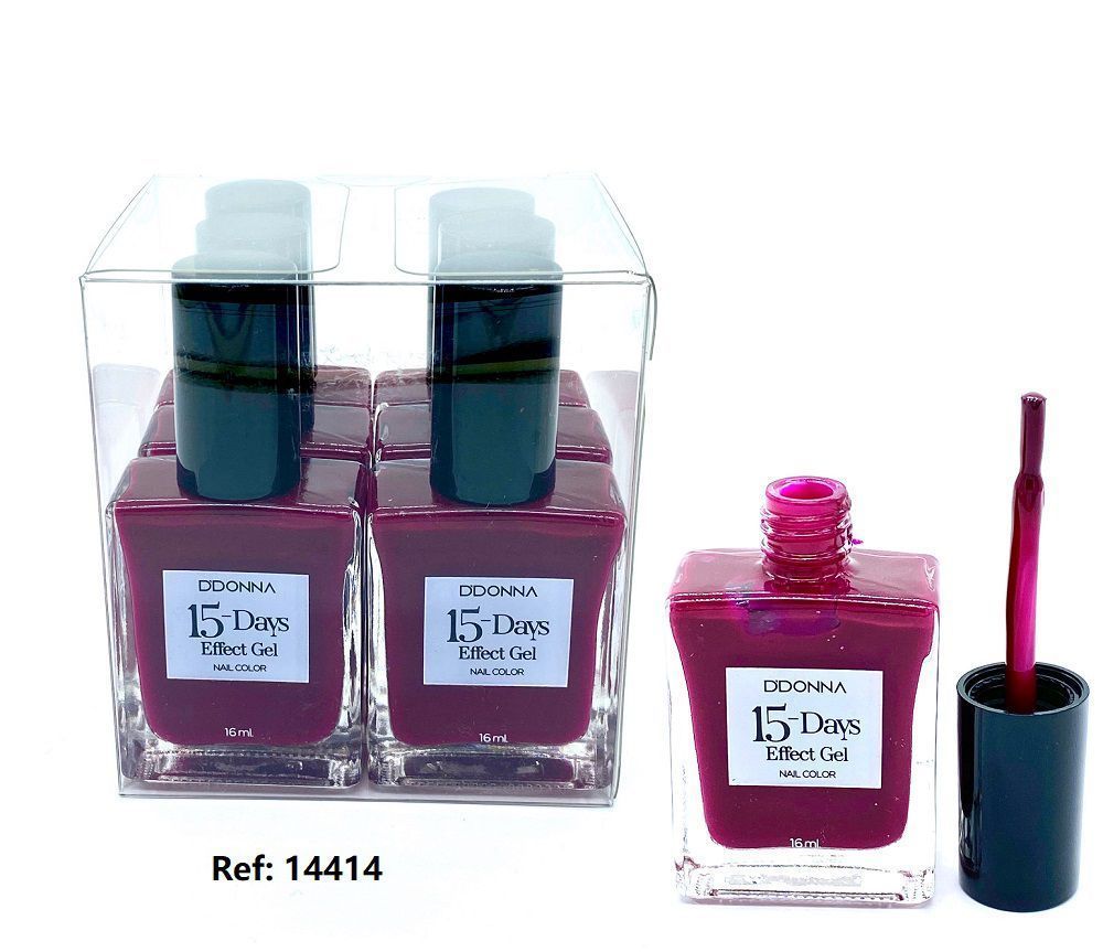 laca de uñas 15 dias efecto gel (0,65 € UNIDAD) PACK 6 D'DONNA