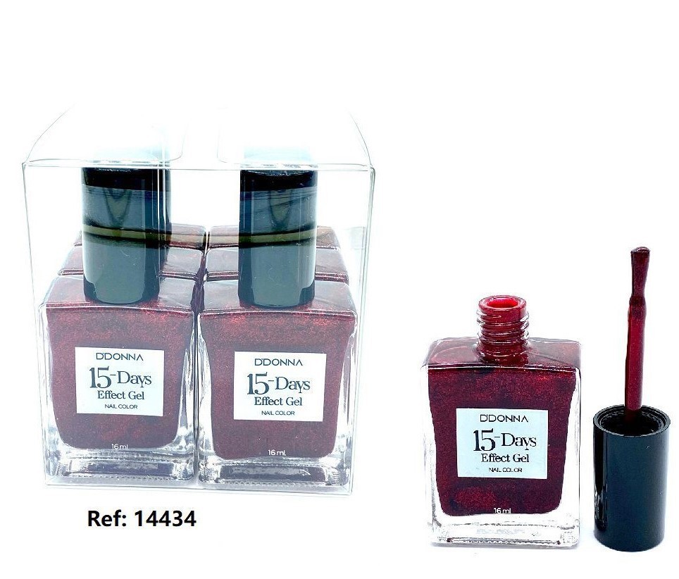 laca de uñas 15 dias efecto gel (0,65 € UNIDAD) PACK 6 D'DONNA