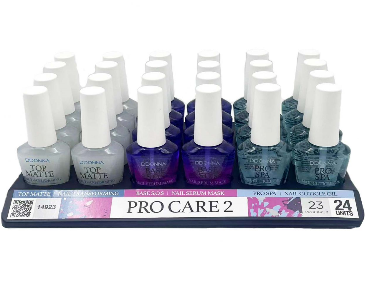 TRATAMIENTO DE UÑAS (0,65 € UNIDAD) PACK 24 D'DONNA