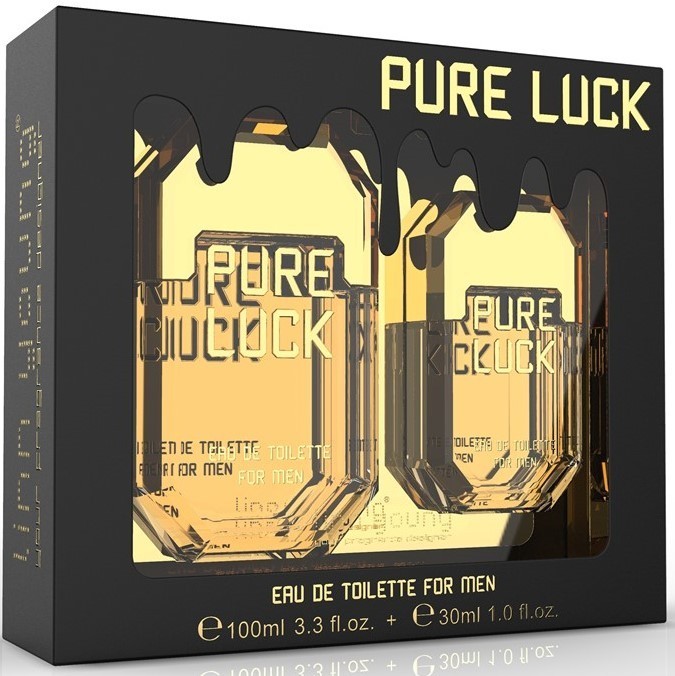 eau de toilette homme 100ml + 30ml LINN YOUNG LY135 ''Pure Luck''