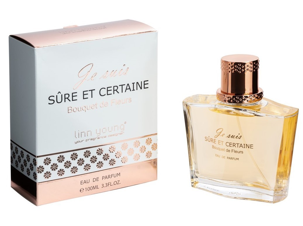 eau de parfum femme 100ml LINN YOUNG Je Sûis & Certaine Bouquet De Fleurs