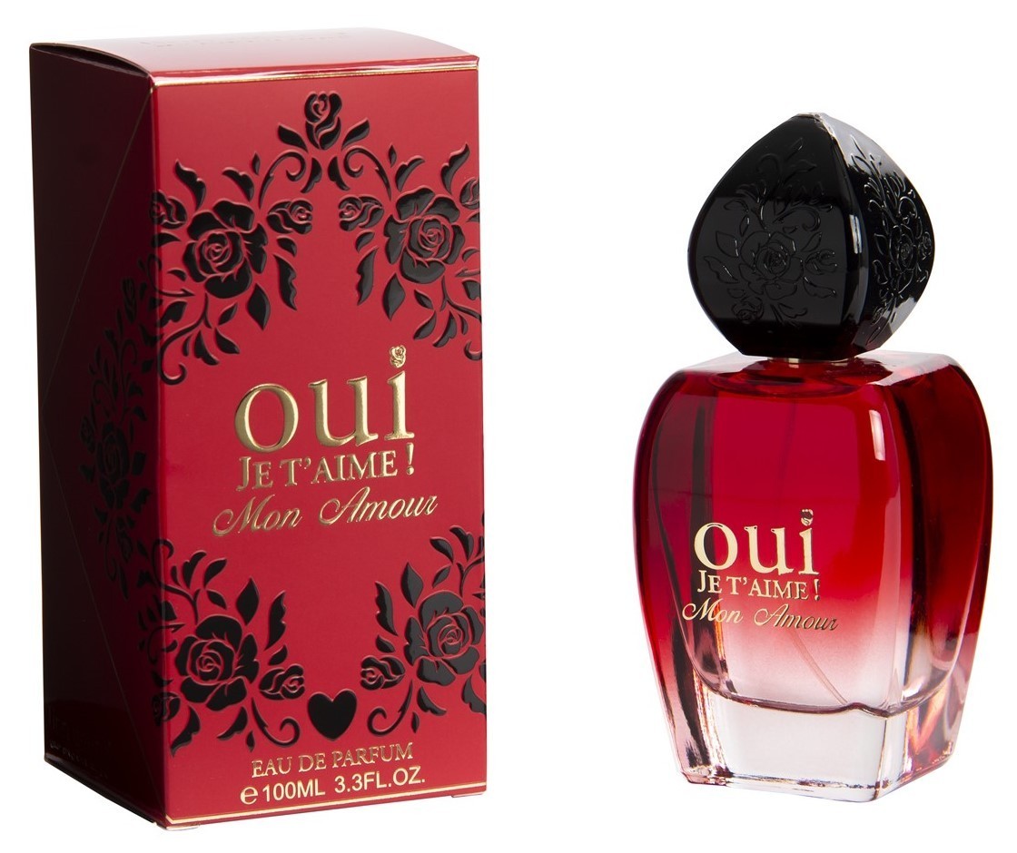 eau de parfum femme 100ml LINN YOUNG Oui Je T'Aime Mon Amour