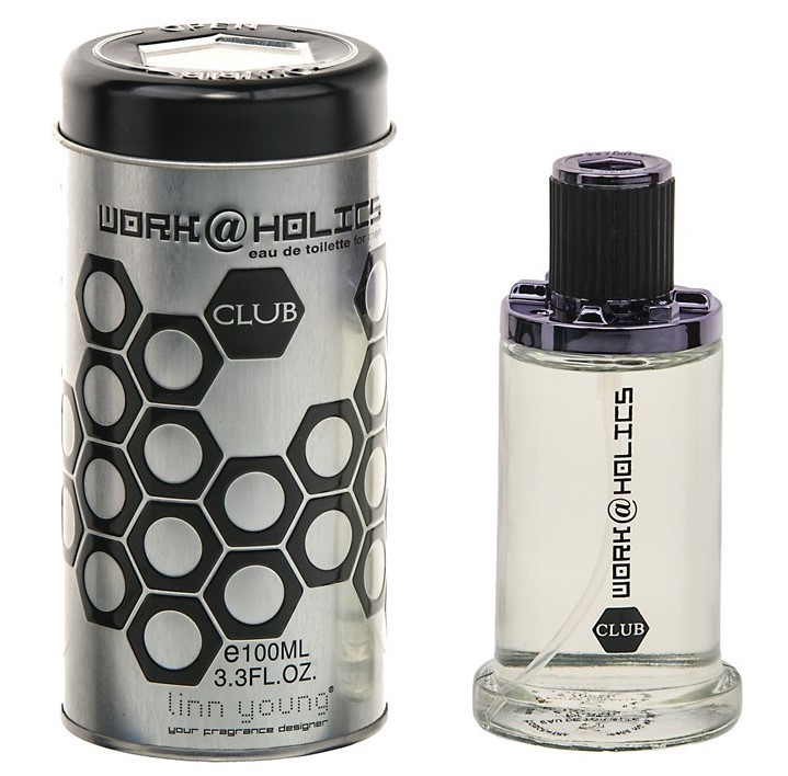 eau de toilette homme 100ml LINN YOUNG LY117 "Work@Holics Club"