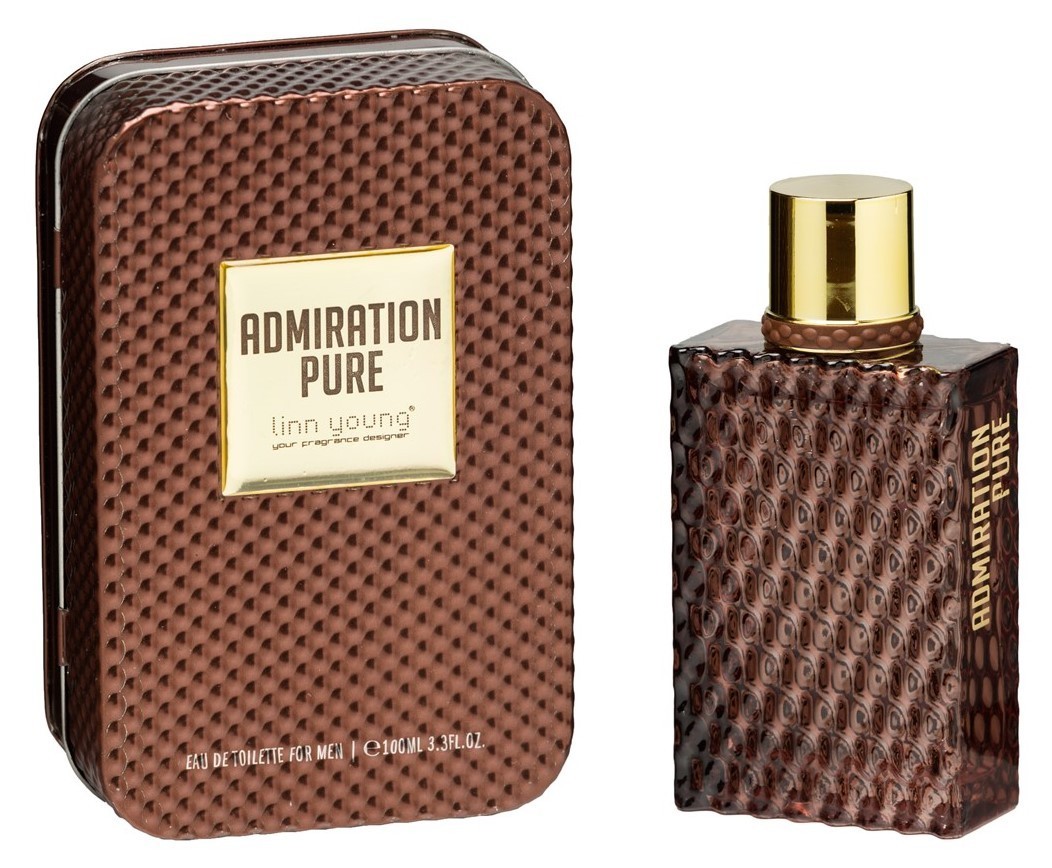 eau de toilette homme 100ml LINN YOUNG Admiration Pure
