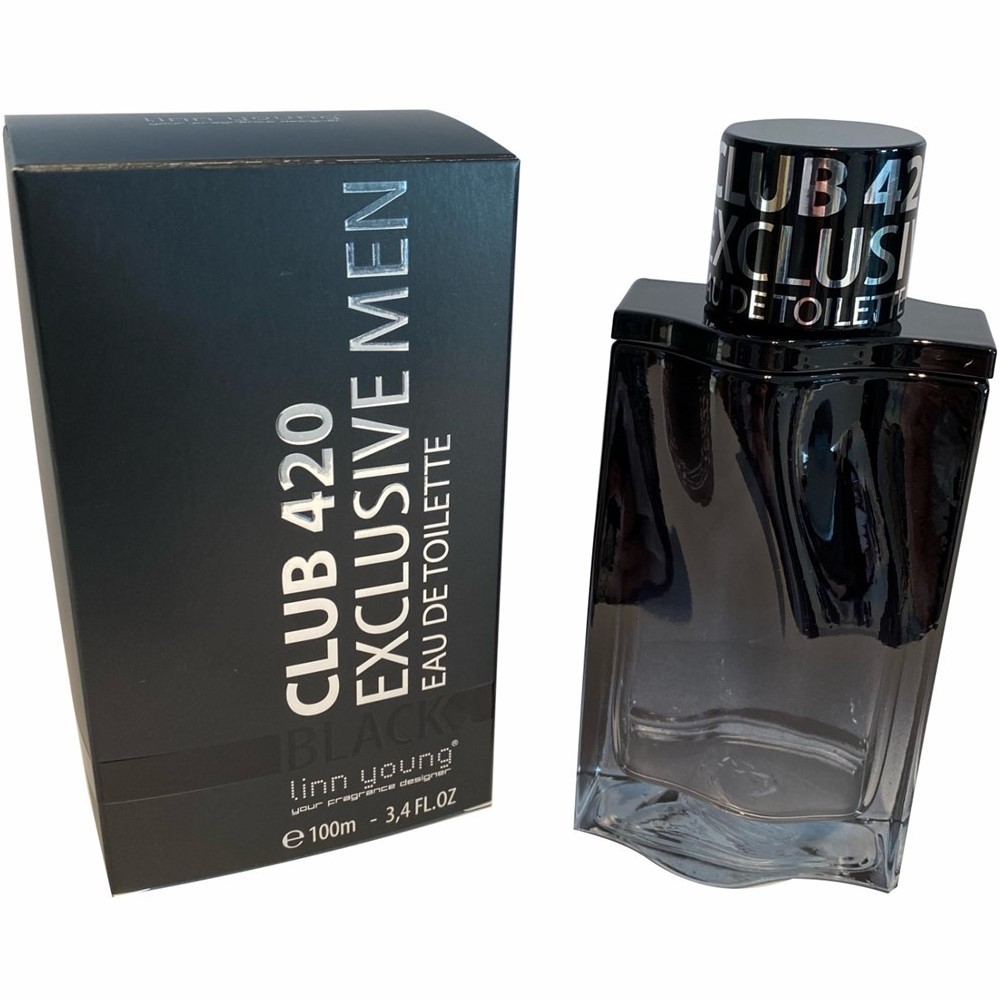 eau de toilette homme 100ml LINN YOUNG Club 420 Black