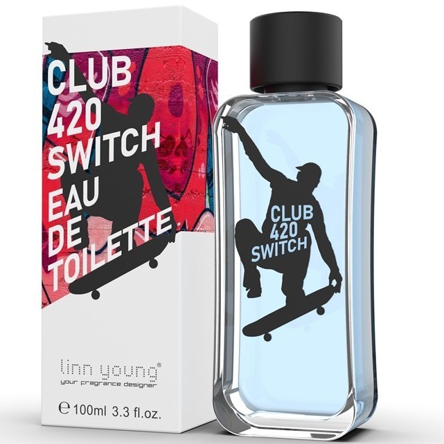 eau de toilette homme 100ml LINN YOUNG Club 420 Switch