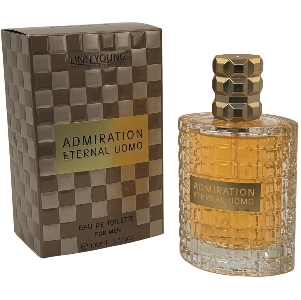 eau de toilette homme 100ml LINN YOUNG Admiration Eternal Uomo