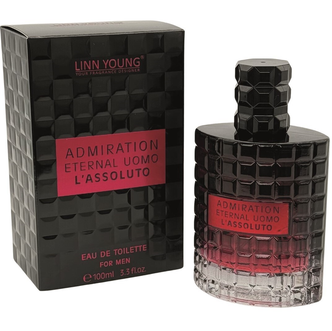 eau de toilette homme 100ml LINN YOUNG Admiration Uomo assoluto