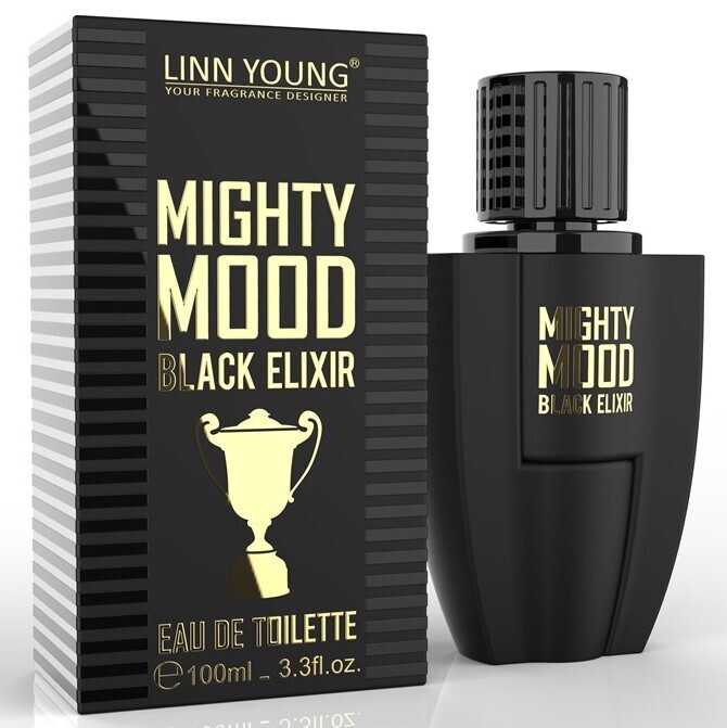 eau de toilette homme 100ml LINN YOUNG Mighty Mood Black Elixir