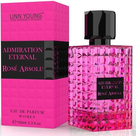 eau de parfum femme 100ml LINN YOUNG Admiration Eternal Rose
