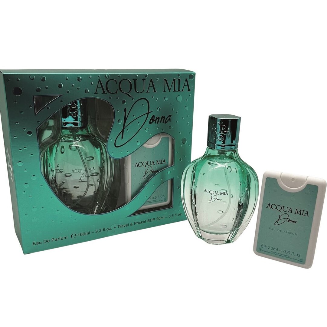 eau de parfum femme 100ml + 20ml OMERTA Acqua Mia Donna