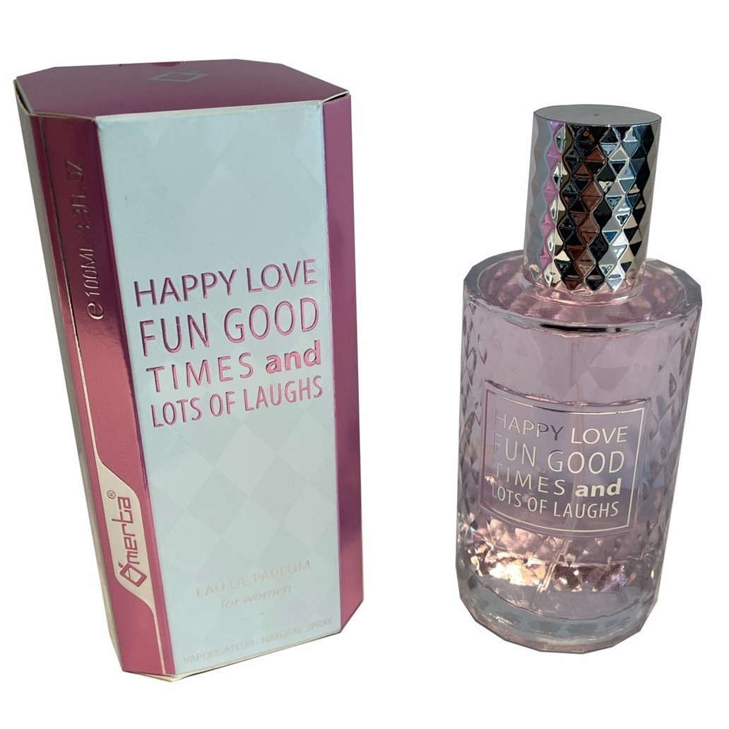 eau de parfum femme 100ml OMERTA Happy Love Fun