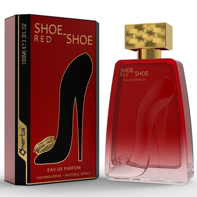 eau de parfum femme 100ml OMERTA shoe red
