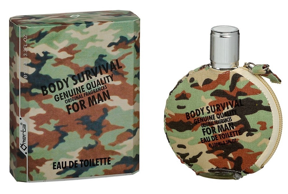 eau de toilette homme 100ml OMERTA OM119 Body Survival