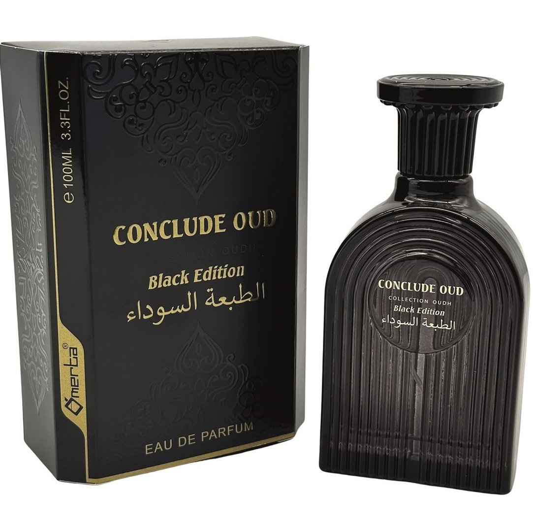 eau de parfum femme 100ml OMERTA Conclude Oud Black