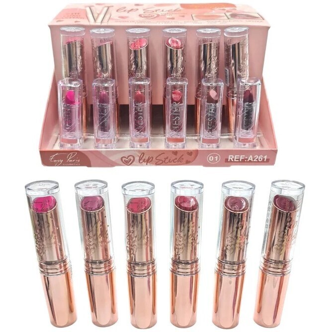 BARRA DE LABIOS (0.80€ UNIDAD) PACK 24 EASY PARIS