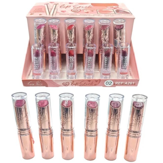 BARRA DE LABIOS (0.80€ UNIDAD) PACK 24 EASY PARIS