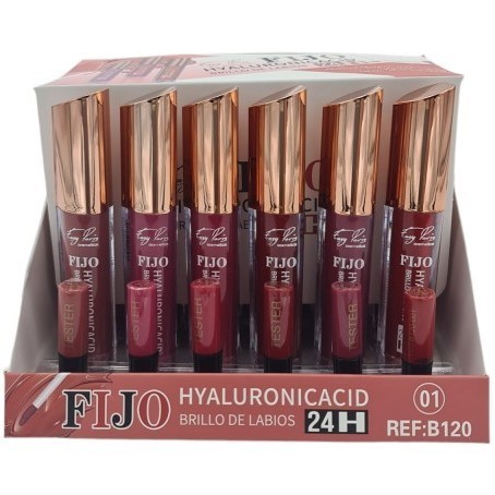 BRILLO LABIAL(0,75 € UNIDAD) PACK 24 EASY PARIS