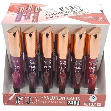 BRILLO LABIAL(0,75 € UNIDAD) PACK 24 EASY PARIS