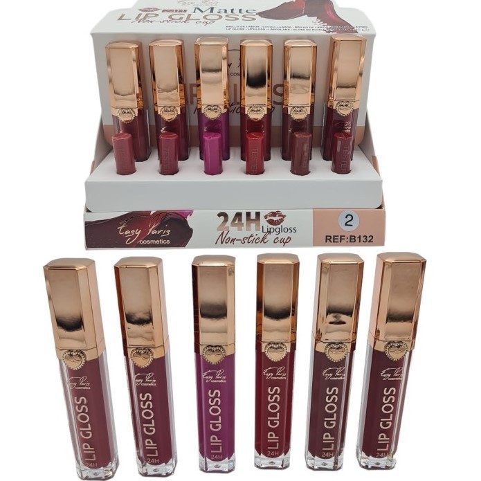 BRILLO LABIAL(0,85 € UNIDAD) PACK 24 EASY PARIS