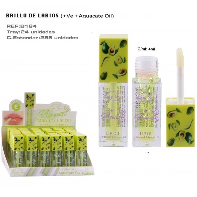 BRILLO LABIAL(0,85 € UNIDAD) PACK 24 EASY PARIS